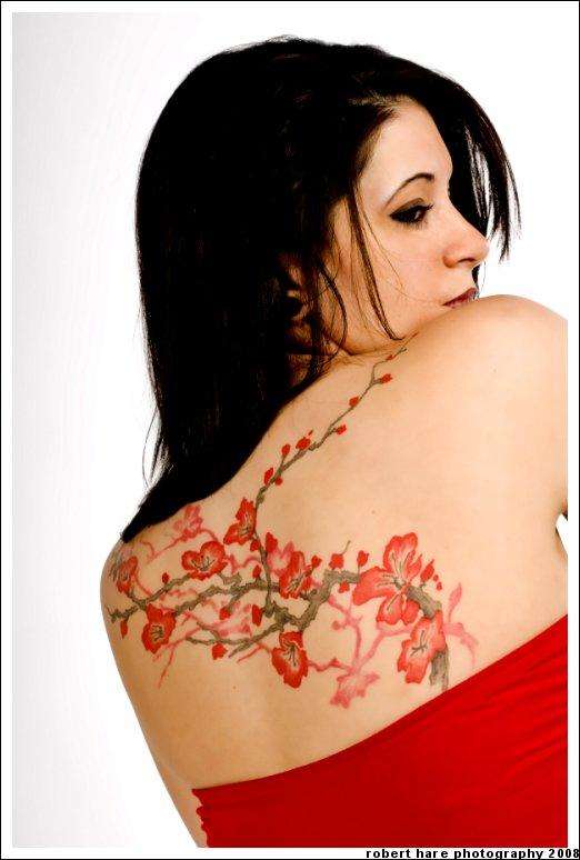 Cherry blossums tattoo