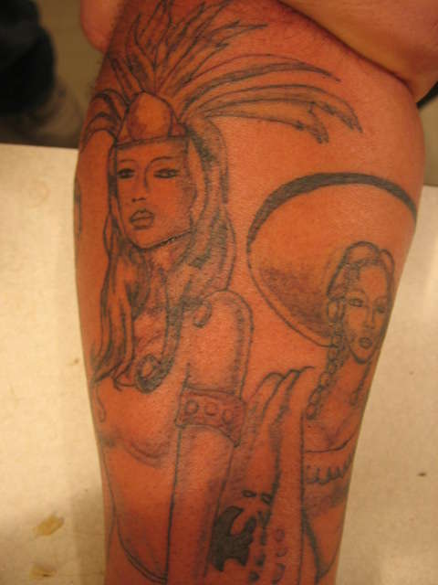 aztec tattoo