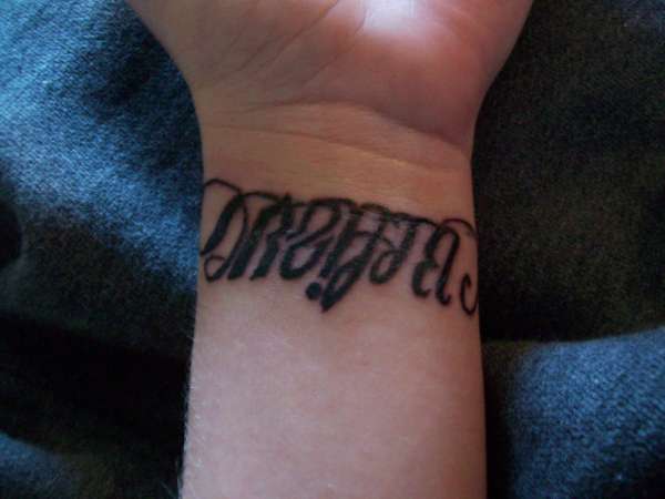 abrigram-believe-dream tattoo
