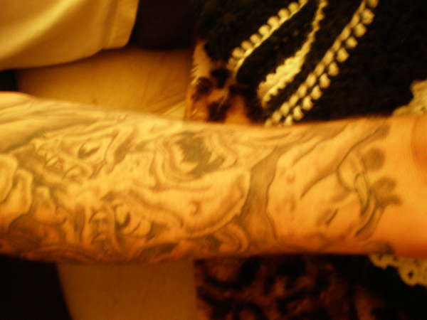 right arm tattoo