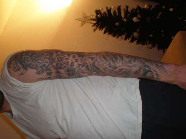 right arm tattoo