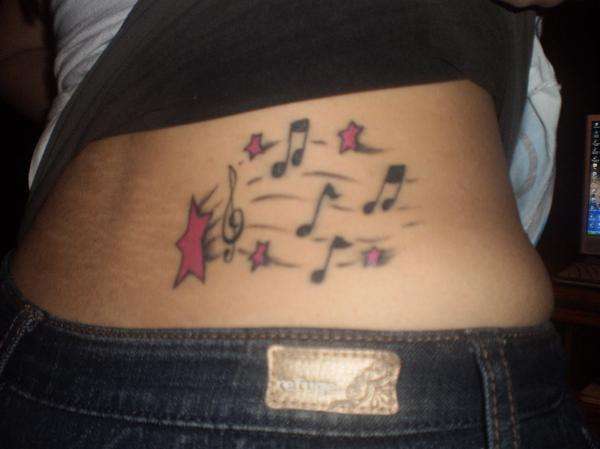 MUSICAL STAR tattoo