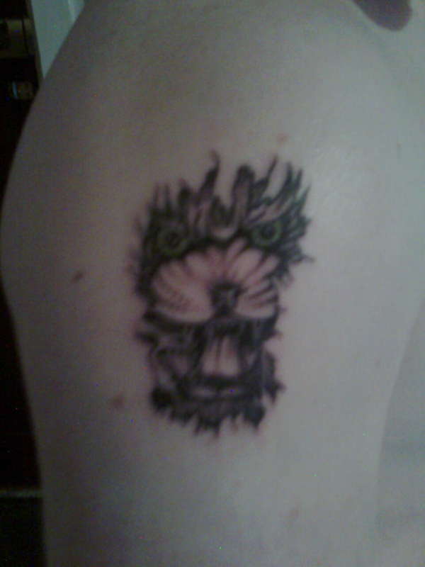panther head tattoo