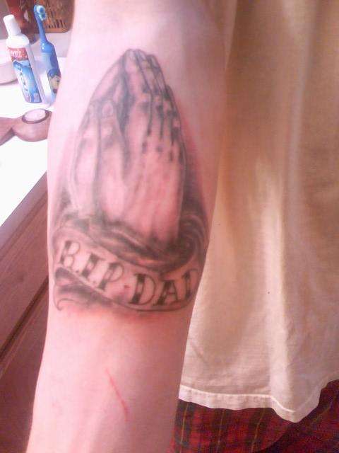 praying hands tattoo #2 tattoo