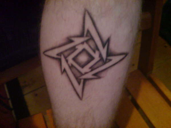 Metallica Ninja Star tattoo