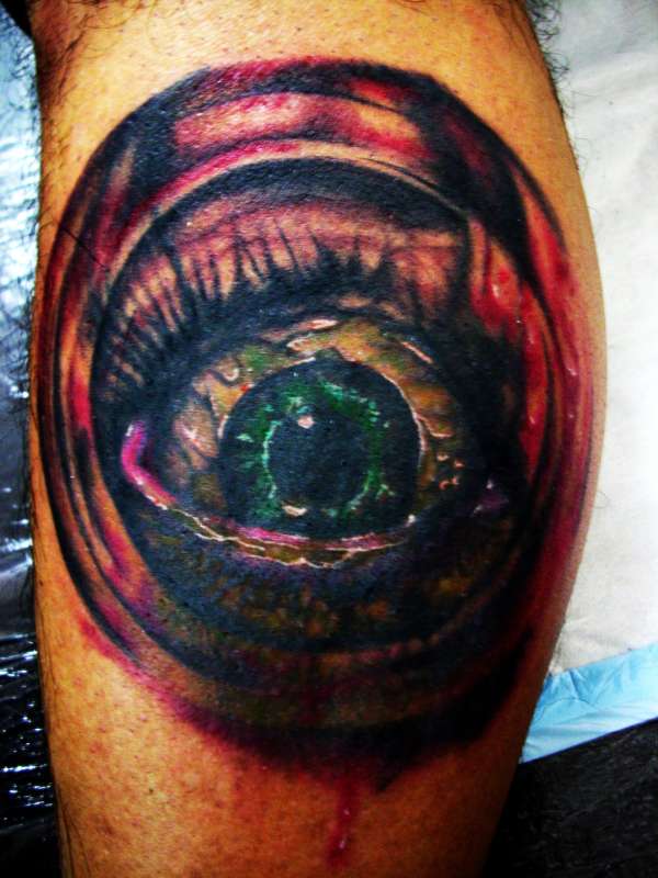 demonic eye! tattoo