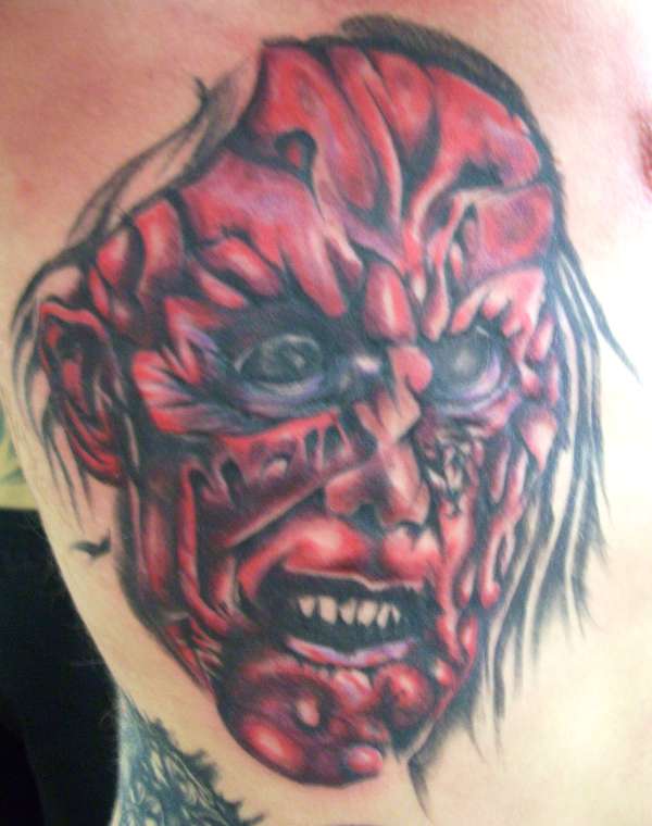 not finished from resident evil! tattoo