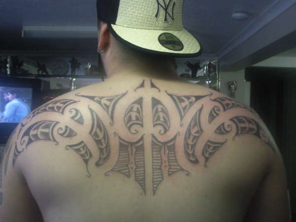 back ta moko tattoo