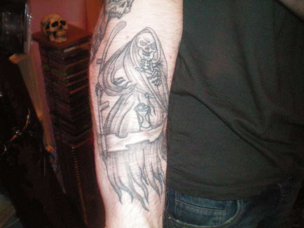 grim reaper another part of my sleeve tattoo