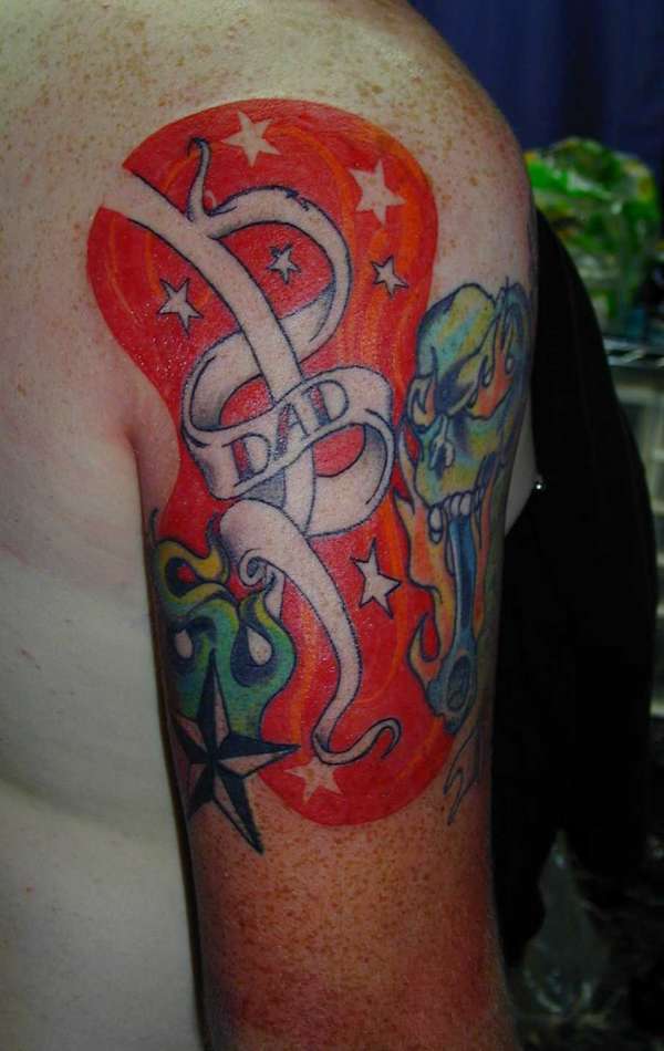 DAD tattoo