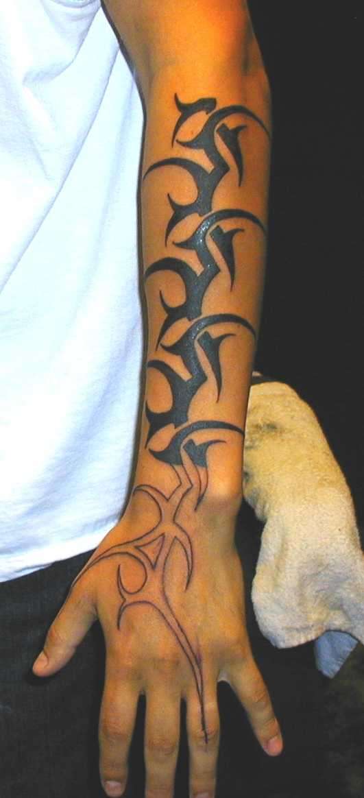 Tribal Arm Piece tattoo