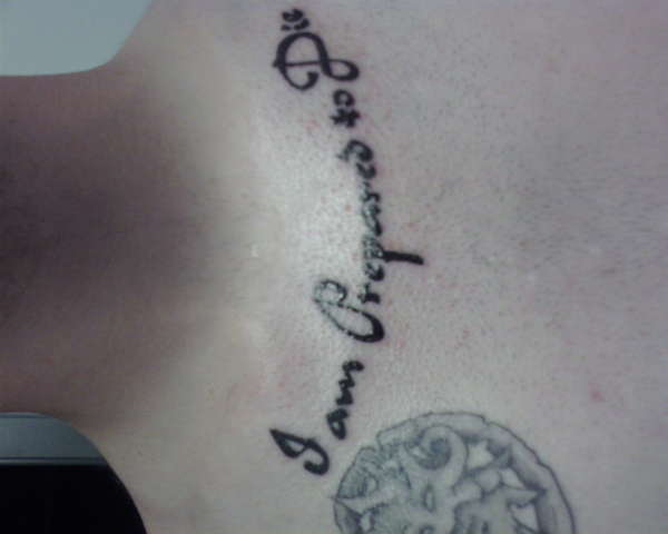 Haunting Lyrics tattoo