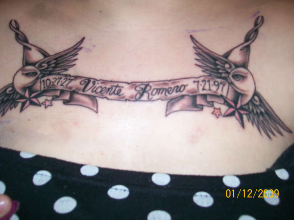 In Loving Memory Sparrows tattoo