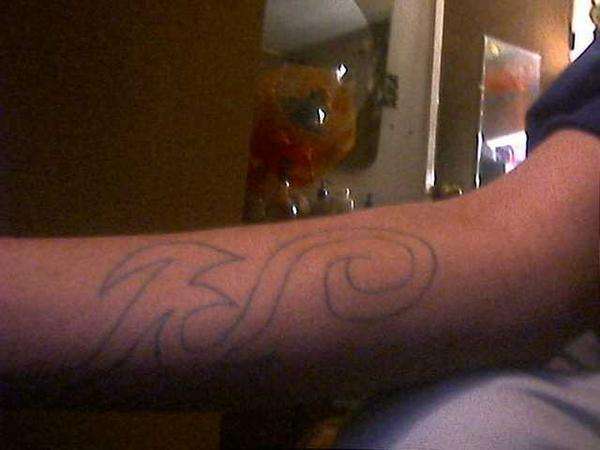 free style gotta get this one finished tribal tattoo