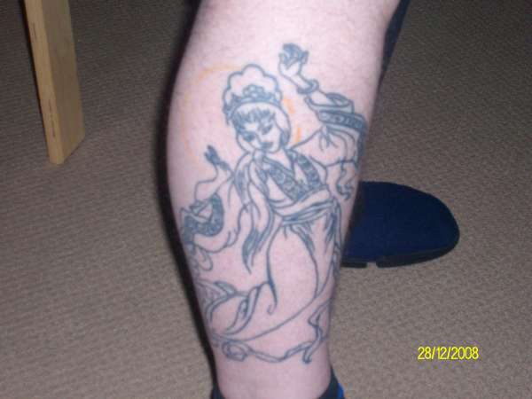 gaisha lady not finsihed yet tattoo