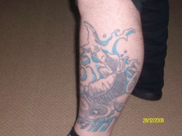 koi carp tattoo