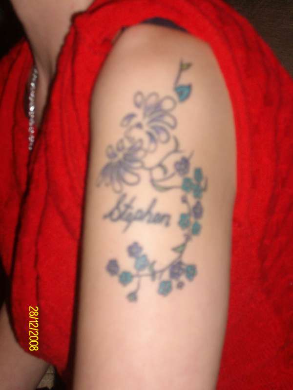 flowers tattoo