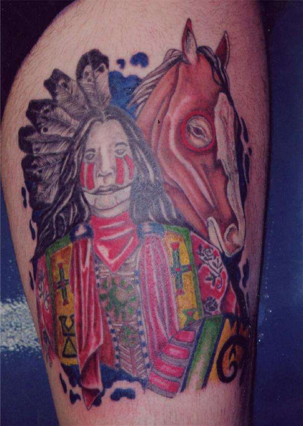 Native Pride tattoo