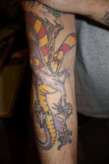 Right forearm tattoo