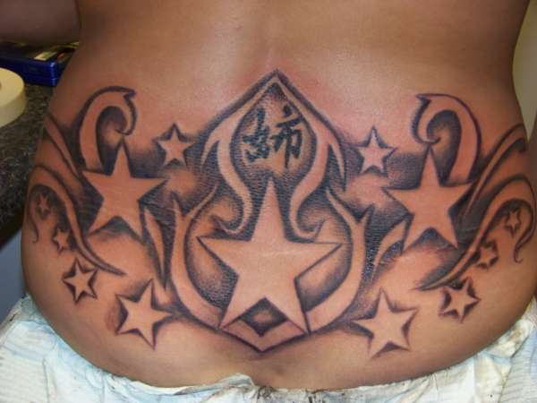 Sparkle's Backpiece tattoo