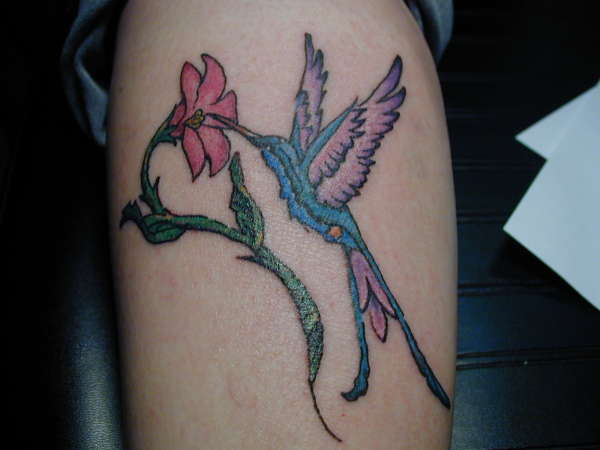 Hummingbird tattoo