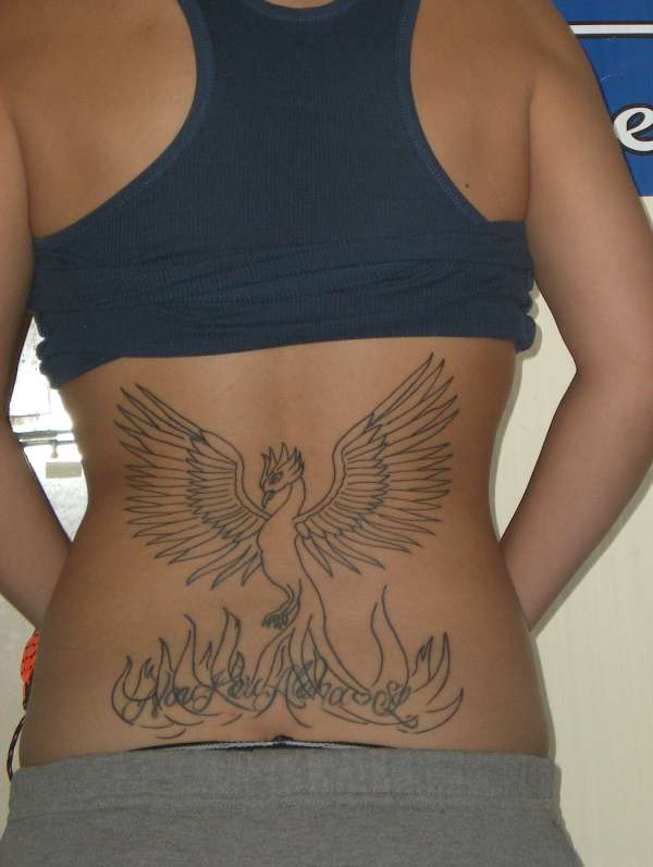 Pheonix (not done) tattoo