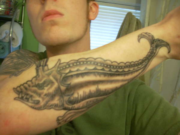 Carta Marina - Balena tattoo