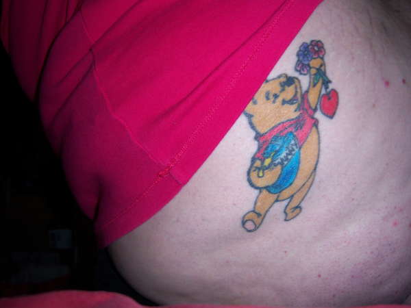 Pooh Bear tattoo