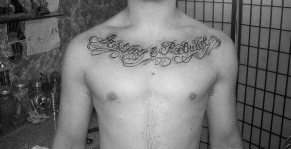 Destroy & Rebuild tattoo