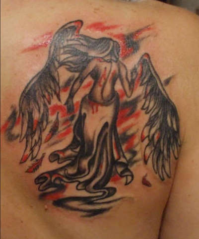 Lost Angel tattoo