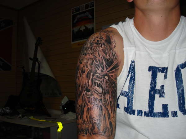 Arm of Hell tattoo