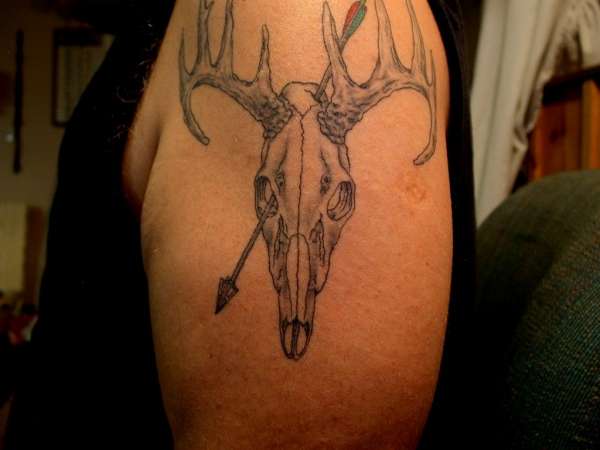 Whitetail europeon mount tattoo tattoo
