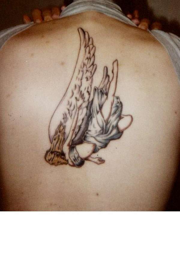 Falling Angel tattoo