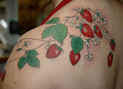 Strawberry Tattoo tattoo