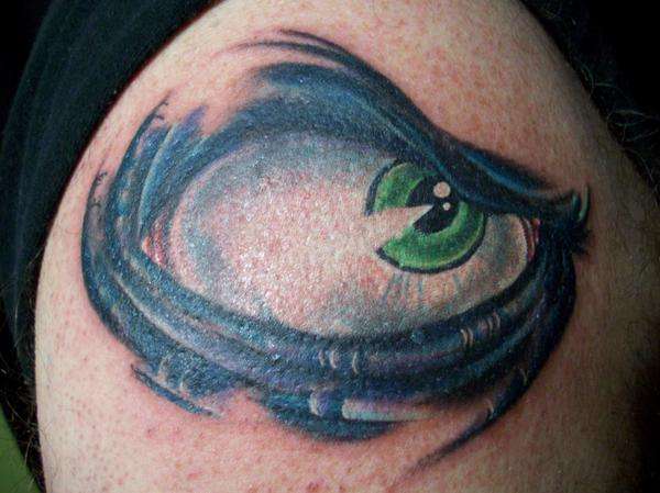 Wolf Eye tattoo