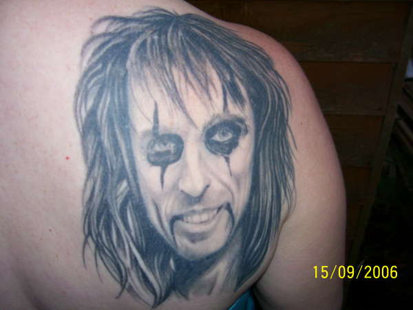 alice cooper tattoo