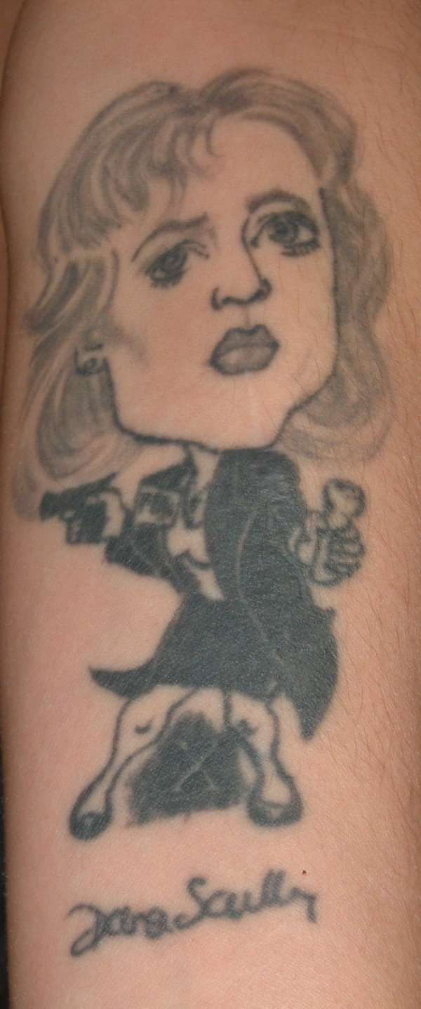 SCULLY tattoo