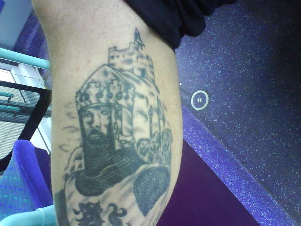 Robert the bruce tattoo