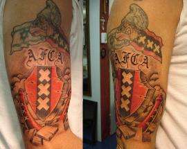 AFCA tattoo