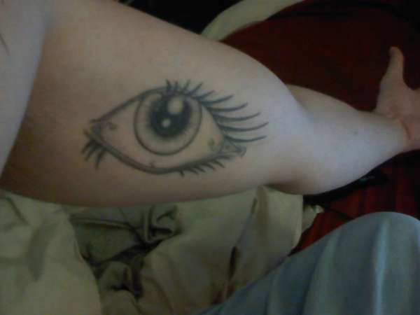 Woman's Eye, Inner Arm tattoo