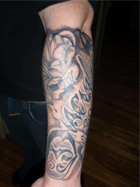 forearm work 2 tattoo