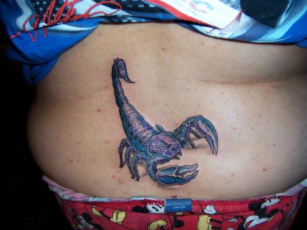 scorpion tat tattoo