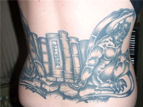work on my back tattoo