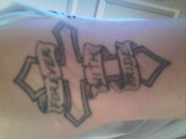 Cross tattoo