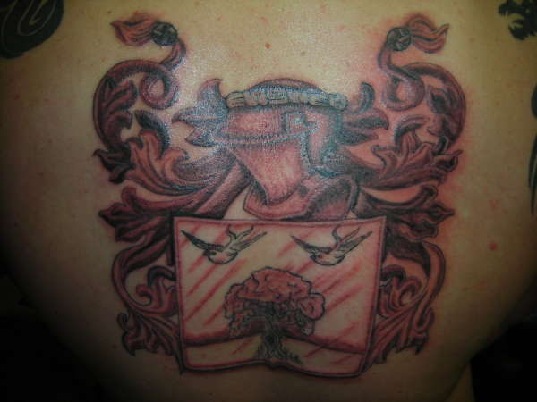 Family code of arms tattoo