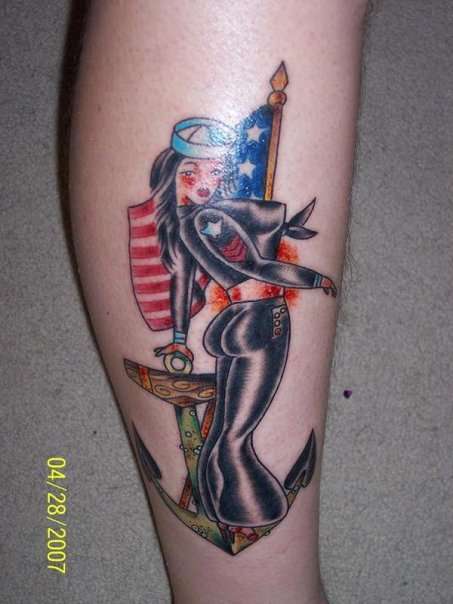Sailor Pin-Up tattoo