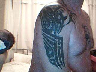 cover up on arm tattoo