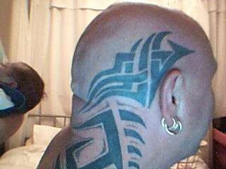it started on my head from ian of reading tattoo