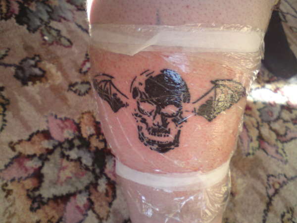My DeathBat tattoo