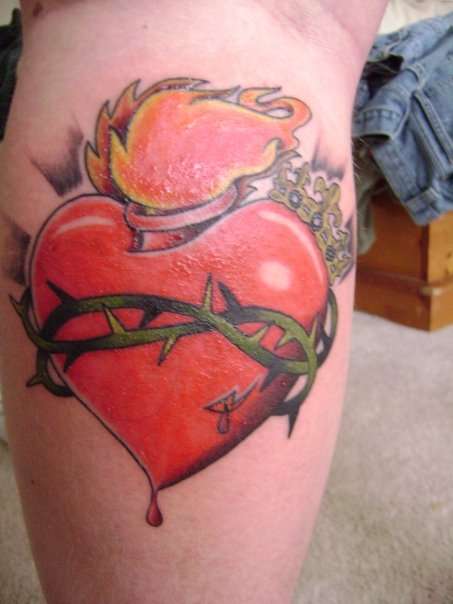 Sacred Heart tattoo